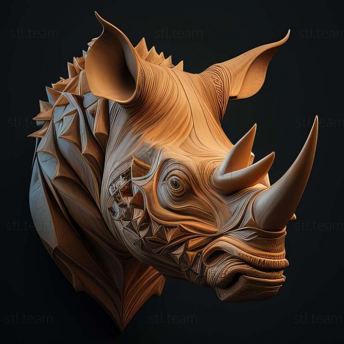 3D model Rhinonyssus (STL)